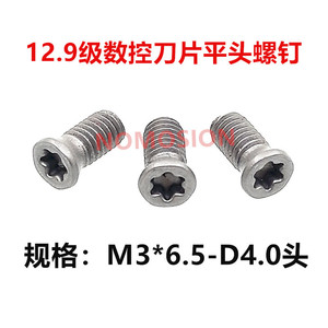 สกรูหัวดาว KM3 6.5x7 สำหรับที่จับเครื่องมือ - Product Image 3