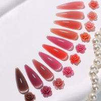 Nouveauté : Polygels non collants pour extension d'ongles, gel UV de construction, gel pour ongles de haute qualité, marque privée OEM, 21 couleurs