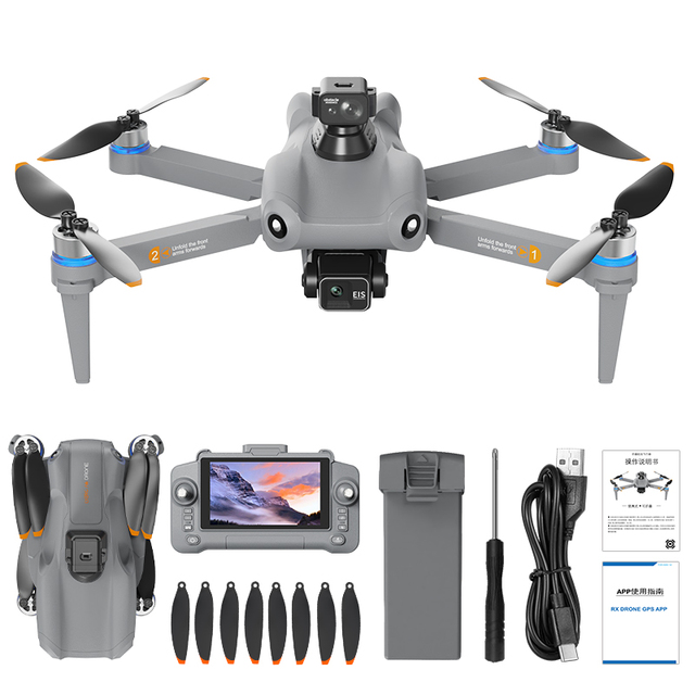 L300-1 Air MAX 4K HD Dual Camera 3-axis Gimbal Intelligent Follow Gesture Photo Aerial Photography Professional RC Drone