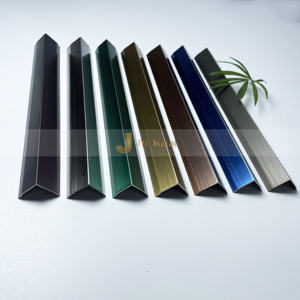 Profil en L décoratif en acier inoxydable EX300 pour projets de design d'intérieur - Product Image 3