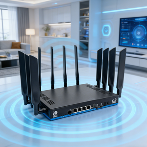 Nuevo 1GB DDR4 NSA/<span class=keywords><strong>SA</strong></span> Mimo 4*4 Wifi7 tribanda 2,4G y 5,8G y 6G 19000Mbps 5g Módem Ranura SIM dual Enrutador empresarial VPN Oficina en casa - Product Image 1