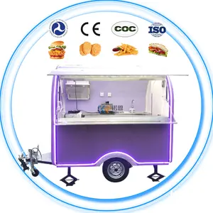 شاحنة طعام جديدة من شركة تصنيع المعدات الأصلية الولايات المتحدة الأمريكية ، مقطورة مخصصة كشك كشك ، عربات تقديم الطعام المتنقلة
