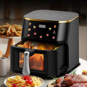 AF42 Disponibile Friggitrice ad Aria Elettrica da 8L di Grande Capacità con Finestra in Vetro per Patatine Fritte, Elettrodomestico da Cucina - Product Image 1