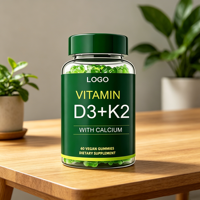 Compléments Nutritionnels OEM/ODM Vitamine K2 D3 Bonbons Gélifiés Personnalisation de Marque Privée