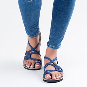 <span class=keywords><strong>Sandalias</strong></span> romanas de verano 2020 para niñas con diamantes de imitación, tacón <span class=keywords><strong>pequeño</strong></span>, zapatos con correa inferior plana para estudiantes y exteriores para primavera - Product Image 3