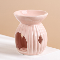 YUANWANG OEM/ODM Macaron couleur Portable brûleur d'encens soulagement exquis céramique cire bougie brûleur à huile
