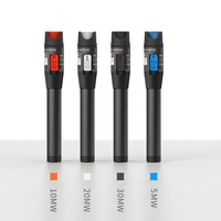 Localizador Visual de Fallas de Fibra Óptica (VFL) de 10 a 30 km, Lápiz Láser Rojo de 650 nm para Detección de Roturas en Cables FTTH