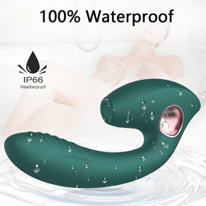 2 en 1 juguete de silicona para adultos MASAJISTA DE punto G y succionador de clítoris vibrador estimulador portátil y consolador vibrador de succión para mujeres - Product Image 3