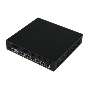 BKHD Recomienda 9 pulgadas Negro 6*2,5G Intel Core I3-1115G4 Cortafuegos de red VPN Hardware Linux - Product Image 2