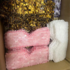 10 مجموعات متنوعة من أقنعة العين الطبيعية من اليشم والأوبال، أقنعة تدليك للعين للنوم العميق وعلاج الهالات السوداء، قناع عين من الكوارتز الوردي - Product Image 2