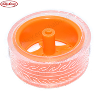 # CKX8721 Rueda de goma TT neumático de motor 65*27mm Naranja