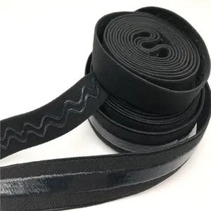 China Manufacturer Silicone Gripper Webbing Non Slip Elastic Tape Band For  Clothes - Buy Silicone Grip Elastic,Non-slip Silicone Elastic,Silicone