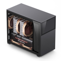 JONSBO D31 STD SCREEN NOIR & BLANC boîtier de jeu prise en charge carte mère Micro-ATX boîtier PC de jeu châssis PC