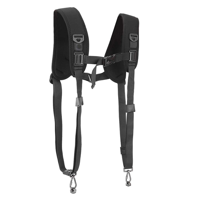 Custom Camera Shoulder Strap Quick Release Double Camera Shoulder Harness Soft Pad Decompression Camera Hanging Breathable Strap