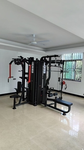 Gimnasio Multifuncional <span class=keywords><strong>de</strong></span> 4 Estaciones con Máquina Smith <span class=keywords><strong>y</strong></span> Pila <span class=keywords><strong>de</strong></span> Pesas <span class=keywords><strong>de</strong></span> 300 kg - Product Image 3