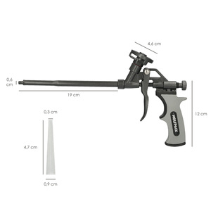 Pistola per Schiuma Poliuretanica Completamente Rivestita in PTFE (Per Interni ed Esterni) - Product Image 2