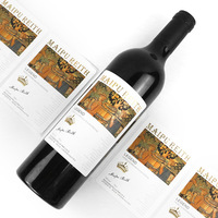 Etiquetas Adhesivas Personalizadas de Alta Gama para Botellas de Vino y Cerveza, Ecológicas, Impermeables, de Papel Especial, Embalaje de Bebidas de Lujo Premium