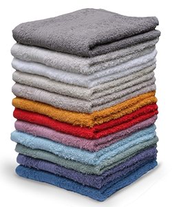 Lot De 5 Serviettes De Toilette PandaHome – 100% Coton – 500g/m² – Vert – Douces Et Ultra-Absorbantes