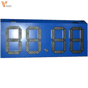 18 بوصة لون أبيض وحدة أرقام رقمية 7 قطعة شاشة ليد لسعر النفط LED سعر الغاز - Product Image 5