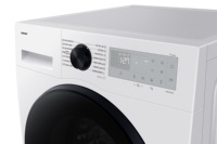 Marque Samsung WD90DG5B15BHET Lave-linge à chargement frontal 9/6Kg Noir avec A-10 à vapeur compatible WiFi STD Crystal Front %/D nominale
