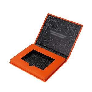 Scatola Regalo per Carta <span class=keywords><strong>VIP</strong></span> Personalizzata, Confezione per Carta di Membership <span class=keywords><strong>VIP</strong></span>, Scatola Personalizzata per Hard Disk Portatile, Confezione Tipo Libro con Apertura a Ribalta - Product Image 6