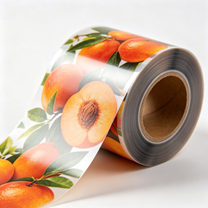 Rouleau de film laminé PE personnalisé, film d'emballage imprimé brillant et lisse pour les applications alimentaires et médicales - Product Image 4