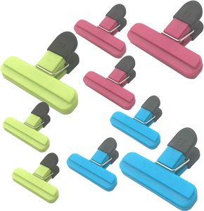 Accessoires <span class=keywords><strong>de</strong></span> <span class=keywords><strong>cuisine</strong></span>, pinces à chips et pinces à sacs en plastique <span class=keywords><strong>de</strong></span> <span class=keywords><strong>petite</strong></span> taille pour le stockage des aliments, pinces à sacs à collation - Product Image 2