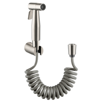 Kit de pulvérisation pour bidet en acier inoxydable 304, pistolet de toilette mural moderne et écologique avec tuyau