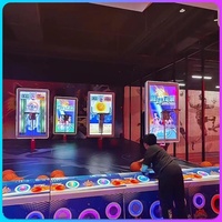 Grande machine de tir au basket interactive d'intérieur, équipement de jeu vidéo à monnayeur pour une expérience sportive compétitive
