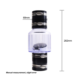 <span class=keywords><strong>Clapet</strong></span> <span class=keywords><strong>anti</strong></span>-retour silencieux en <span class=keywords><strong>PVC</strong></span> de 2 pouces, avec ressort en fer et pinces en plastique, étanche aux fuites, pour pompe de puisard et eaux usées - Product Image 5