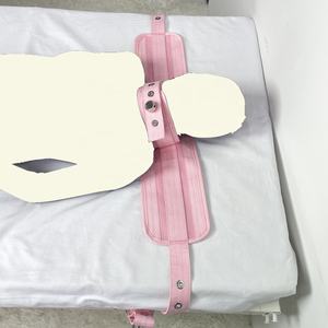 Rosa cuello Bondage Correa arnés dormitorio BDSM sexo Kit cuello restricción cinturón gargantilla <span class=keywords><strong>Collar</strong></span> cama lazos adultos accesorios de moda - Product Image 5