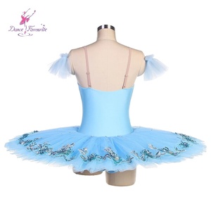 Costumes de scène pré-professionnels, bustier en spandex bleu pâle, tutus BLL550, favoris de <span class=keywords><strong>la</strong></span> danse pour porter en groupe, tutu de danse classique - Product Image 2