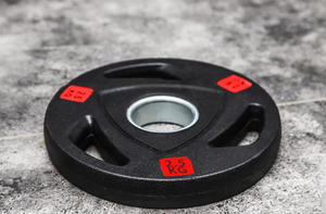 Chất lượng cao nhà phòng tập thể dục Trọng lượng nâng tấm cho nam giới miễn phí trọng lượng sức mạnh đào tạo cao su Barbell tấm - Product Image 2