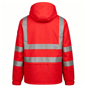 Chaqueta Impermeable de Alta Visibilidad para Trabajo, Protección Química, Ropa de Seguridad, Venta al Por Mayor - Product Image 2