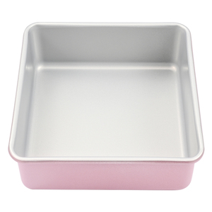 <span class=keywords><strong>CHEFMADE</strong></span> กระทะเค้กสี่เหลี่ยมอบทำจากเหล็กกล้าคาร์บอน,ขนาด8นิ้ว8X8นิ้วไม่ติด - Product Image 2