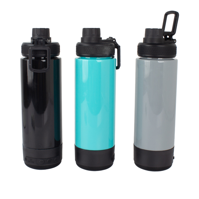 2 in 1 Waterproof Tumbler Bluetooth Speaker, Multi-Function Wireless Water Coffee Cup Portable Outdoor Daily Use Speaker