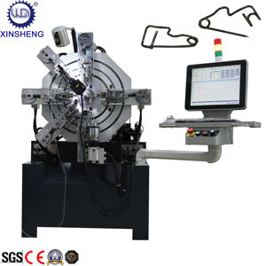 Fabricante de <span class=keywords><strong>China</strong></span> CNC Camless Min 0,2mm de diámetro 3D Clip de papel que hace la máquina ArtIcraft Pins máquina dobladora de perfiles - Product Image 1