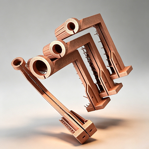 Servicio de Prototipado Rápido de Impresión 3D en Metal SLS/SLM de Alta Calidad, Proceso de Mecanizado de Aluminio, Acero Inoxidable y Cobre - Product Image 1