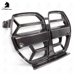 CSL Dry Carbon Front Riñón Rejilla Rendimiento Aerodinámico Actualización Bodykit Autopartes para BMW G80 M3/G82/G83 M4 2021 + - Product Image 5