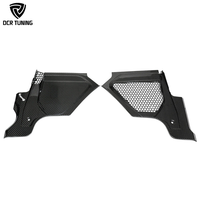 Cache-baie moteur RHD M2 M3 M4 en fibre de carbone sèche pour BMW G80 G82 G87 – Panneau latéral de compartiment moteur, accessoires extérieurs, kits de carrosserie de remplacement