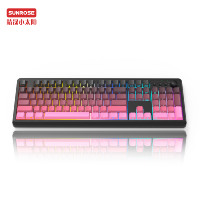 Haute qualité Sunrose 910 pleine taille fendue sans fil LED USB type-c bouton multifonction 108 touches trois modes pour