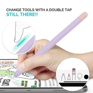 AhaStyle – housse de protection bicolore pour Apple Pencil, étui Ultra fin en Silicone Compatible avec Apple Pencil 2nd Ge - Product Image 5