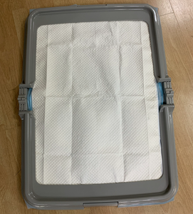 उच्च गुणवत्ता वाले कुत्ते शौचालय, उच्च गुणवत्ता के साथ, 60x90 सेमी प्रशिक्षण पैड के साथ उपयोग किया जाता है - Product Image 2