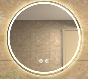 Espejo de baño inteligente moderno de tres colores con control táctil de luz para el hogar, Hotel, apartamento, Villa, clasificación IP44 para uso iluminado - Product Image 5