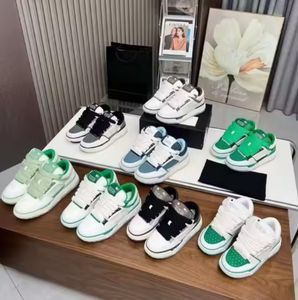 MA1 최고급 MA-1 디자이너 2 베스트셀러 커플용 본 슈즈 남녀 공용 브랜드 가죽 메쉬 슈즈 - Product Image 4