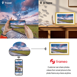 อัลบั้มรูปดิจิทัลจาก Pros ขนาด18.5นิ้ว, กรอบรูปดิจิตอล Wi-Fi ความจุ16GB 1280x800 IPS หน้าจอสัมผัสแอป Android - Product Image 3