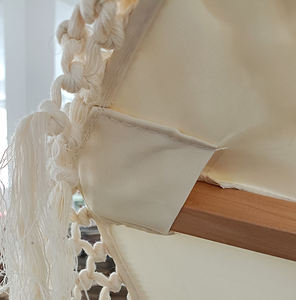 Пляжный зонт премиум-класса в стиле бохо с бахромой и кисточками, защита от УФ-излучения, водонепроницаемый, для использования на открытом воздухе или в отеле - Product Image 6