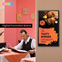 Tablero de Menú Digital para restaurante, quiosco de pedido de autopago con pantalla táctil Lcd, doble cara, 4k, para Android, 32 43 55