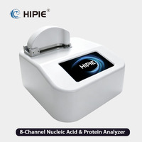Analyseur de protéines et d'acides nucléiques à 8 canaux, microspectrophotomètre 190-850 nm, quantification de l'ADN et de l'ARN, laboratoire