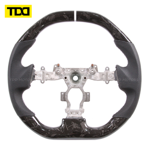 พวงมาลัยคาร์บอนไฟเบอร์แท้ TDD สำหรับ Nissan GTR R35 R34 - Product Image 5